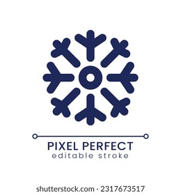 Air conditioning pixel perfect linear ui icon. Room climate control system. Hotel service. GUI, UX design. Outline isolated user interface element for app and web. Editable stroke. Poppins font used