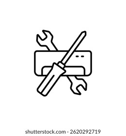 Air conditioning system maintenance and repair service conceptual design