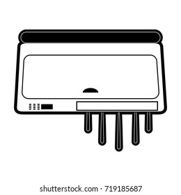 air conditioning unit icon image