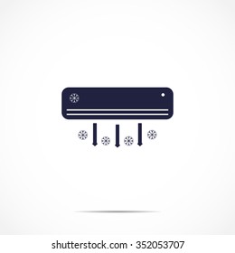air conditioning vector icon