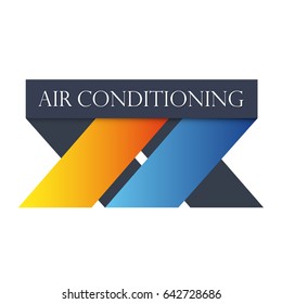 Air conditioning and ventilation symbol