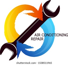 Air conditioning and ventilation system repair and service wrench