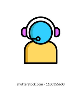 air controller icon vector design. icon vector filled outline style
