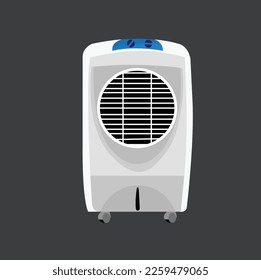 air cooler on white background. icon, vector, illustration.Air cooler Icon Isolated on White Background.vector illustration icon.air cooler icon. Thin, Light Regular And Bold style design isolated