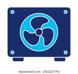 air cooler purifier appliance icon isolated