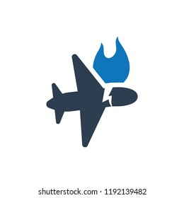  Air Crash Icon