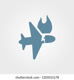  Air Crash Icon