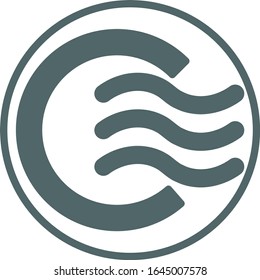 Air Dashboard Symbol. Vektorillustration