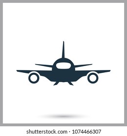 Air delivery simple icon for web and mobile design