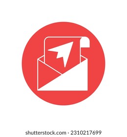 Air delivery  Vector Icon with trendy background colors that can easily edit or modify

