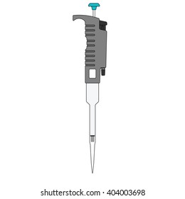air displacement dropper vector illustration