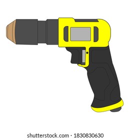 Air drill icon. Perfect use for web, pattern, design, icon, ui, ux, etc.