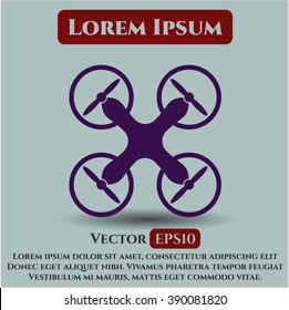 Air Drone high quality icon