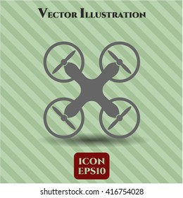 Air Drone icon or symbol