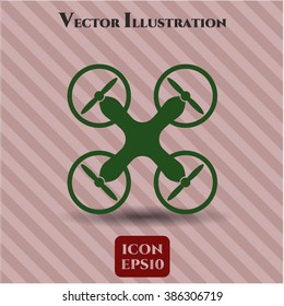 Air Drone vector icon