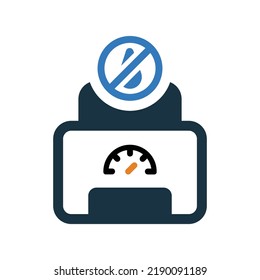 Air dryer, conditioner icon. Simple editable vector graphics.