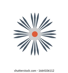 Air duct cleaning tool or cleaner brush tool to remove dust or mold inside, Result in good airflow and system efficiency and good breathing with healthy lungs, Vector illustration design icon.