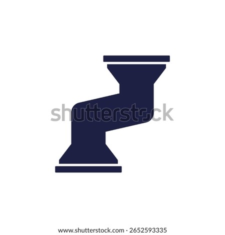 air duct icon on white