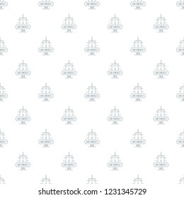 Air energy pattern vector seamless repeat for any web design