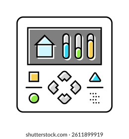 air exchange rate color icon vector. air exchange rate sign. isolated symbol illustration