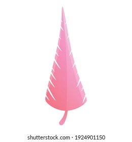 Icono de pluma de aire. Dibujo del icono del vector de plumas de aire para el diseño web aislado en fondo blanco