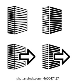 air filter black symbol vector