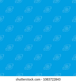 Air filter car pattern vector seamless blue repeat for any use