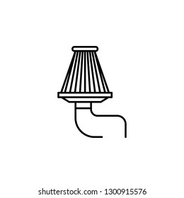 air, filter icon. Can be used for web, logo, mobile app, UI, UX on white background
