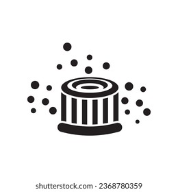 Plantilla de diseño de vectores del logotipo del filtro de aire