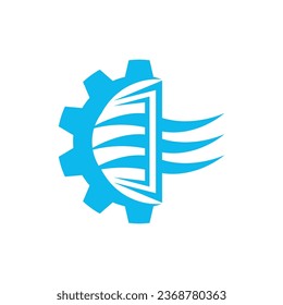 Air Filter icon logo vector design template