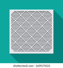 Air Filter Icon Vector Flat Design.