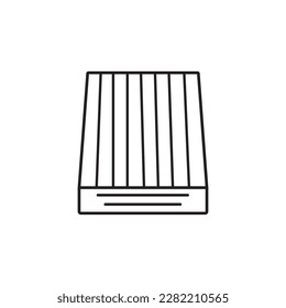 Air filter vector illustration symbol design