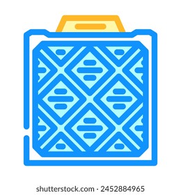 air filter ventilation color icon vector. air filter ventilation sign. isolated symbol illustration