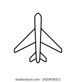 Air flight vector icon. route illustration sign. air tickets symbol. travel logo or mark.