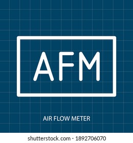 flow meter symbol