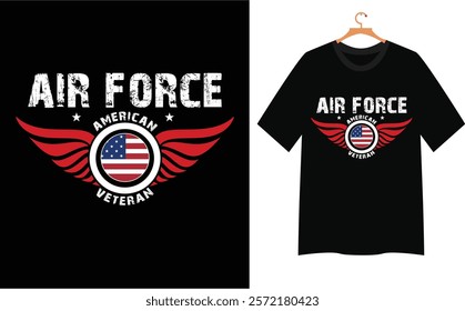 air force African veteran. American t-shirt ,  veteran t-shirt design, army shirt ,  military, eagle t-shirt design,