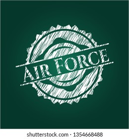 Air Force chalk emblem