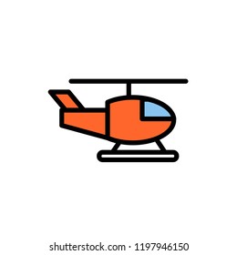Air force line icons