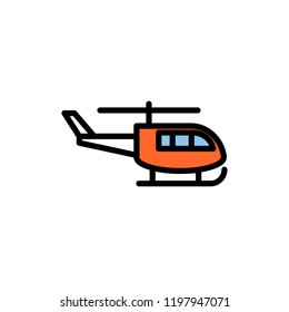 Air force line icons