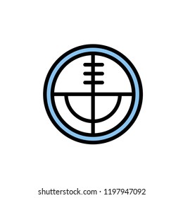 Air force line icons