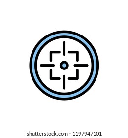 Air force line icons