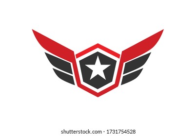 AIR FORCE LOGO DESIGN VECTOR