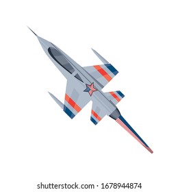 air force plane on white background vector illustration design