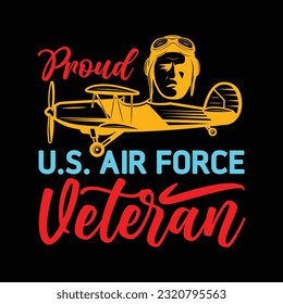 Air force SVG Design, t-shirt design