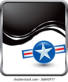 air force web template featuring black and silver wave