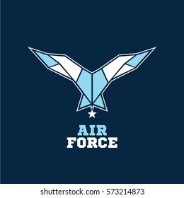 Air Force Wings Logo Sign Symbol Icon