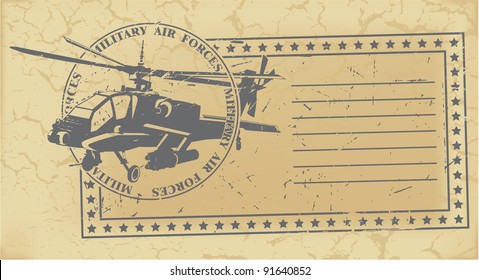 Air forces the post stamp