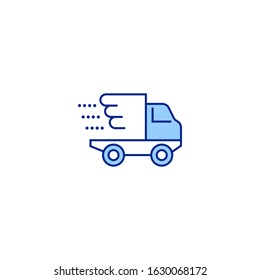 Air freight creative icon. From Delivery icons collection. Isolated Air freight sign on white background