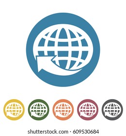 Air freight icon.Vector illustration
