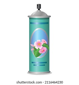 Air Freshener Icon Cartoon Vector. Aerosol Spray. Bottle Deodorant